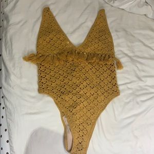 Crochet body suit